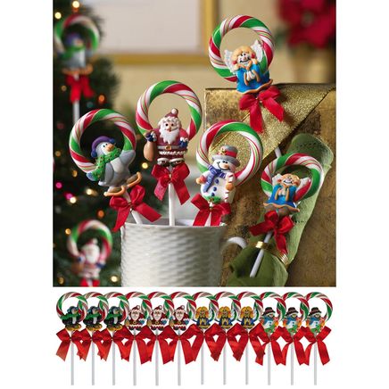 View product details for Wreath Lollipops, Set of 12