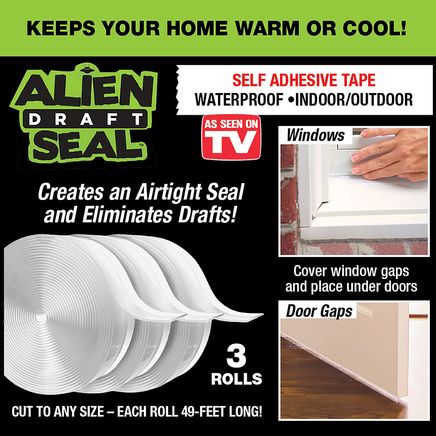 Alien Draft Seal™ Tape, Set of 3-380514