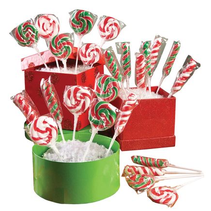 Holiday Swirl Lollipops, Set of 24-380549
