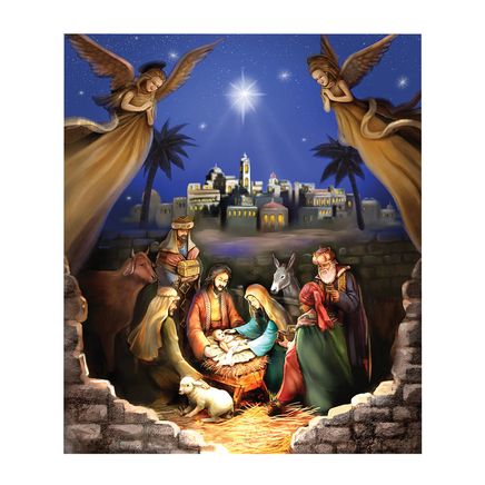 Nativity Dishwasher Magnet-380568