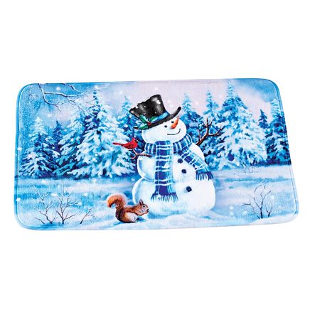 Snowman Bath Mat-380579