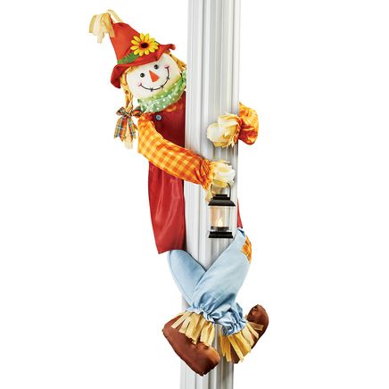 Girl Scarecrow Hugger with Lantern-380580