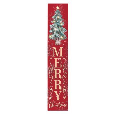 View product details for LED Merry Christmas Sign By Holiday Peak™