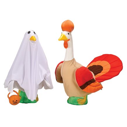 Gaggleville® Large Ghost and Turkey Outfits Bundle-380866