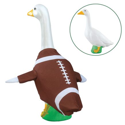 View product details for Gaggleville® Large Goose and Football Outfit Bundle