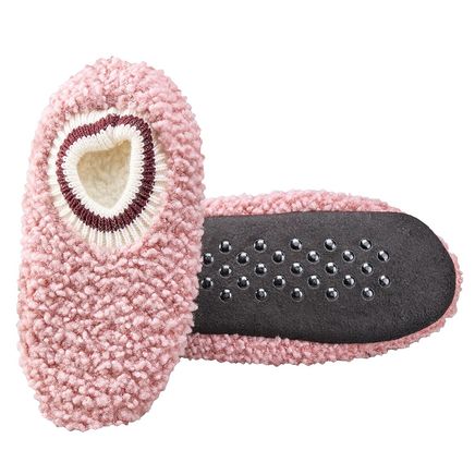 View product details for Poodle Fur Non-Skid Slippers with Bonus Pair