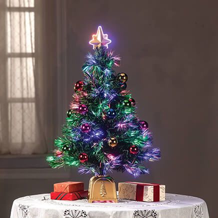 32" Decorated Fiber Optic Christmas Tree by Holiday Peak™-302861