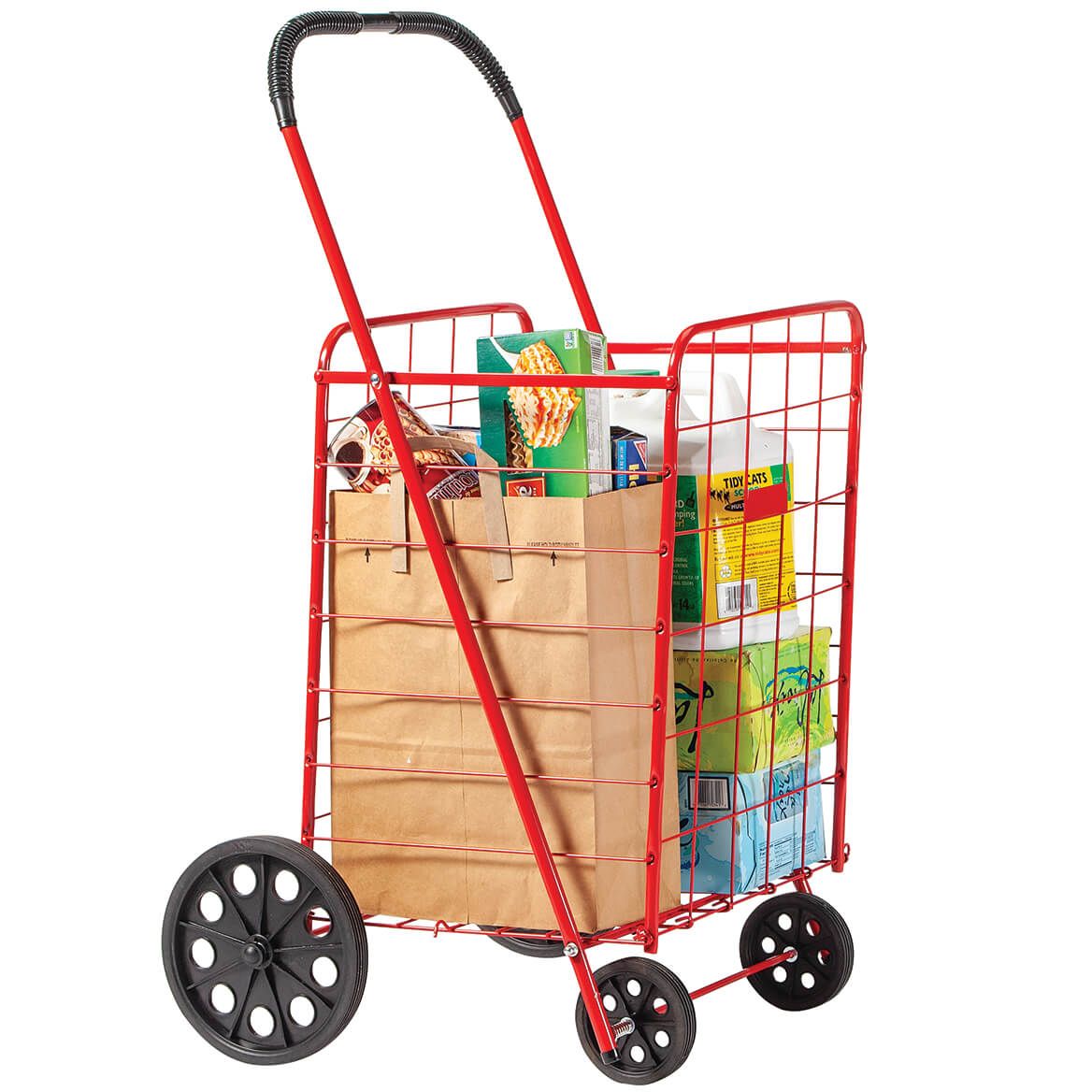 Deluxe Steel Shopping Cart + '-' + 303496