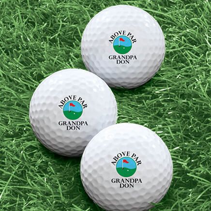 Personalized Golf Balls, Set of 6-310941