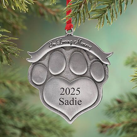 View product details for Personalized Pet Memorial Ornament