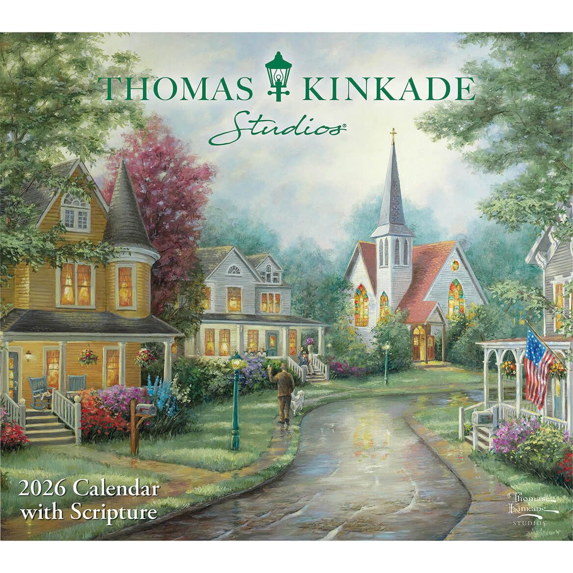 Thomas Kinkade Scripture Wall Calendar + '-' + 325667