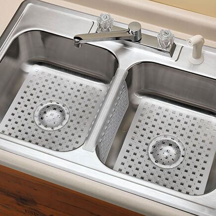Kitchen Sink Mat & Saddle Rack-335380
