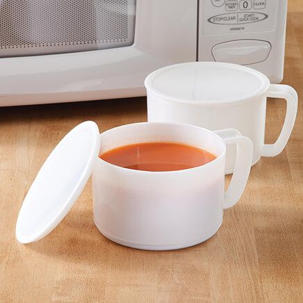 Microwave Bowls with Lids, Set of 4-337096