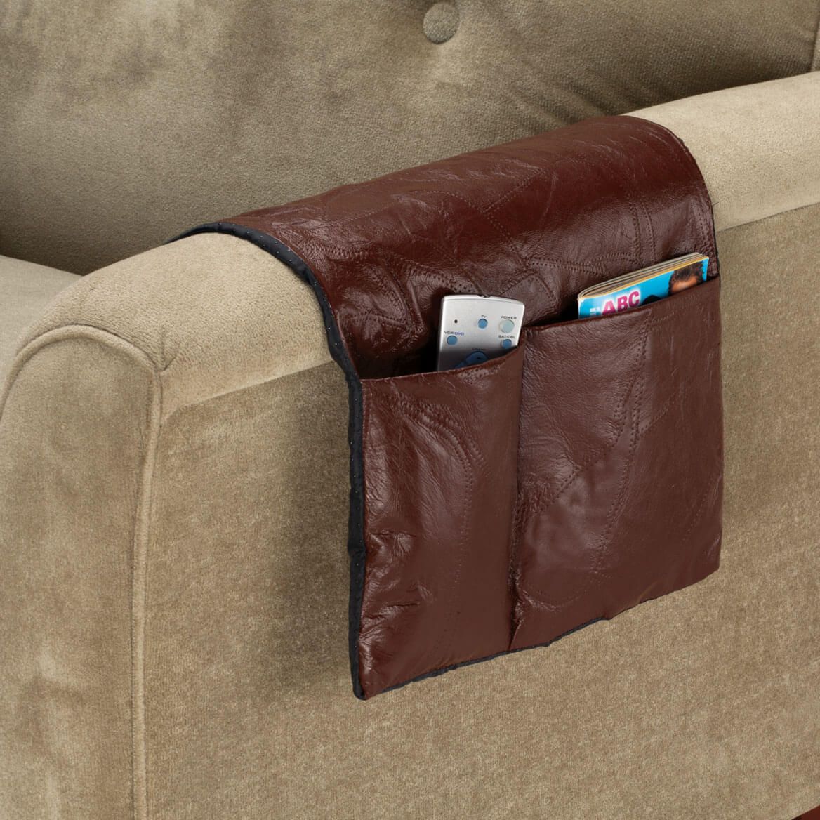 Leather Armrest Organizer + '-' + 337164