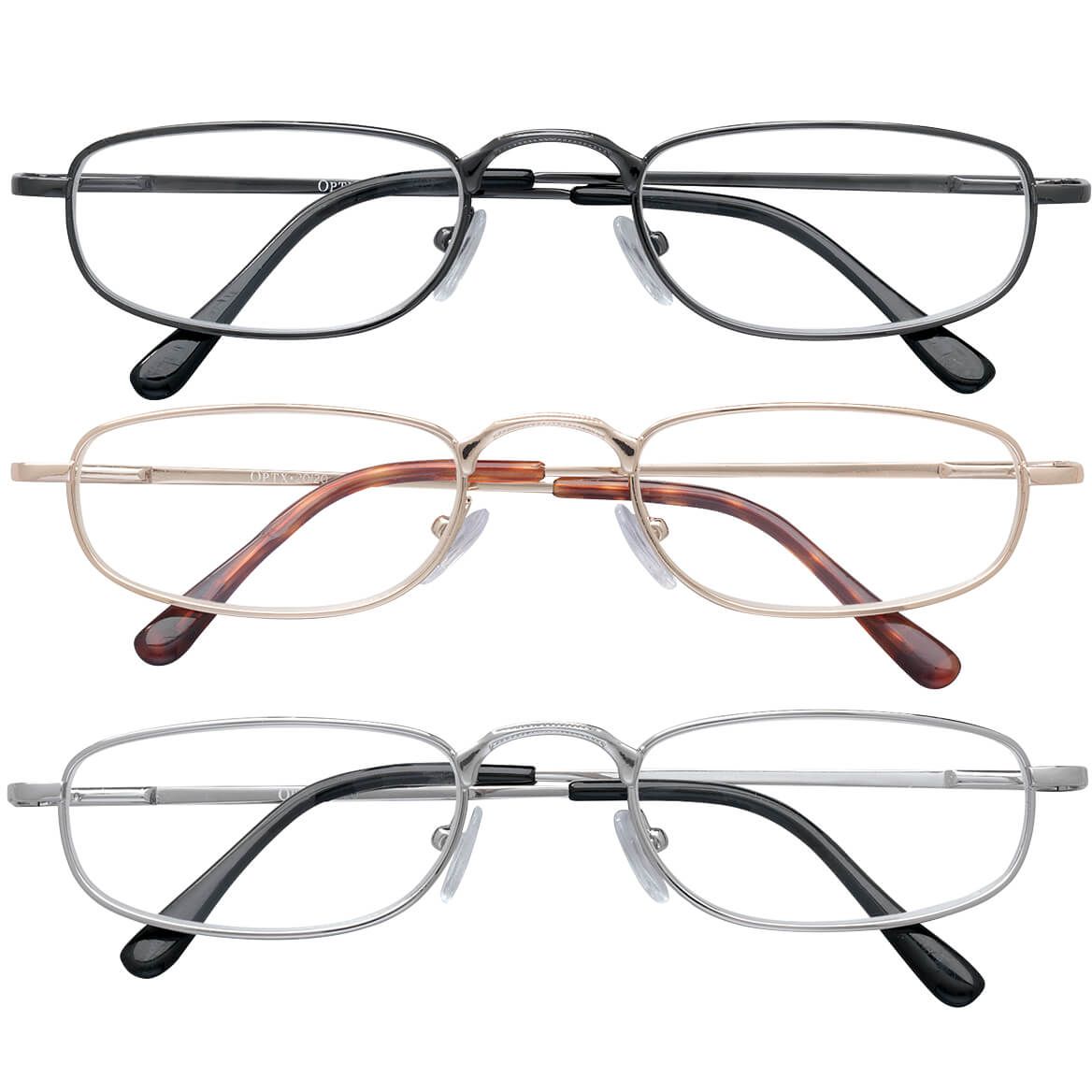 Spring Hinge Reading Glasses, Set of 3 + '-' + 337761