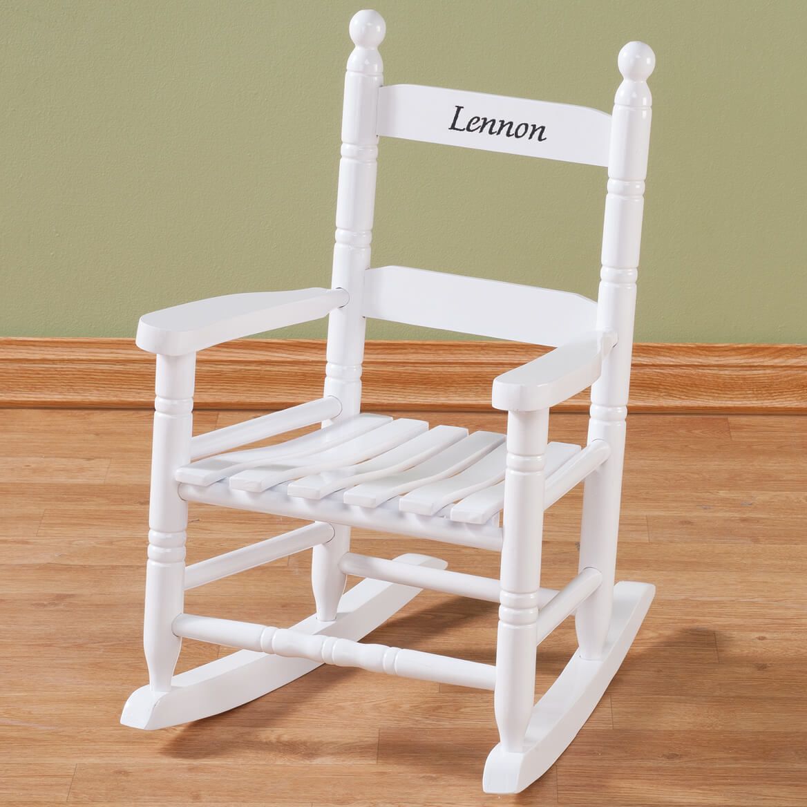 Personalized Child's Rocker, White + '-' + 339152