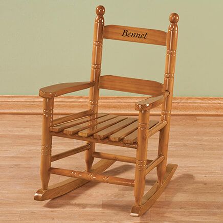 Personalized Child's Rocker, Natural-339155