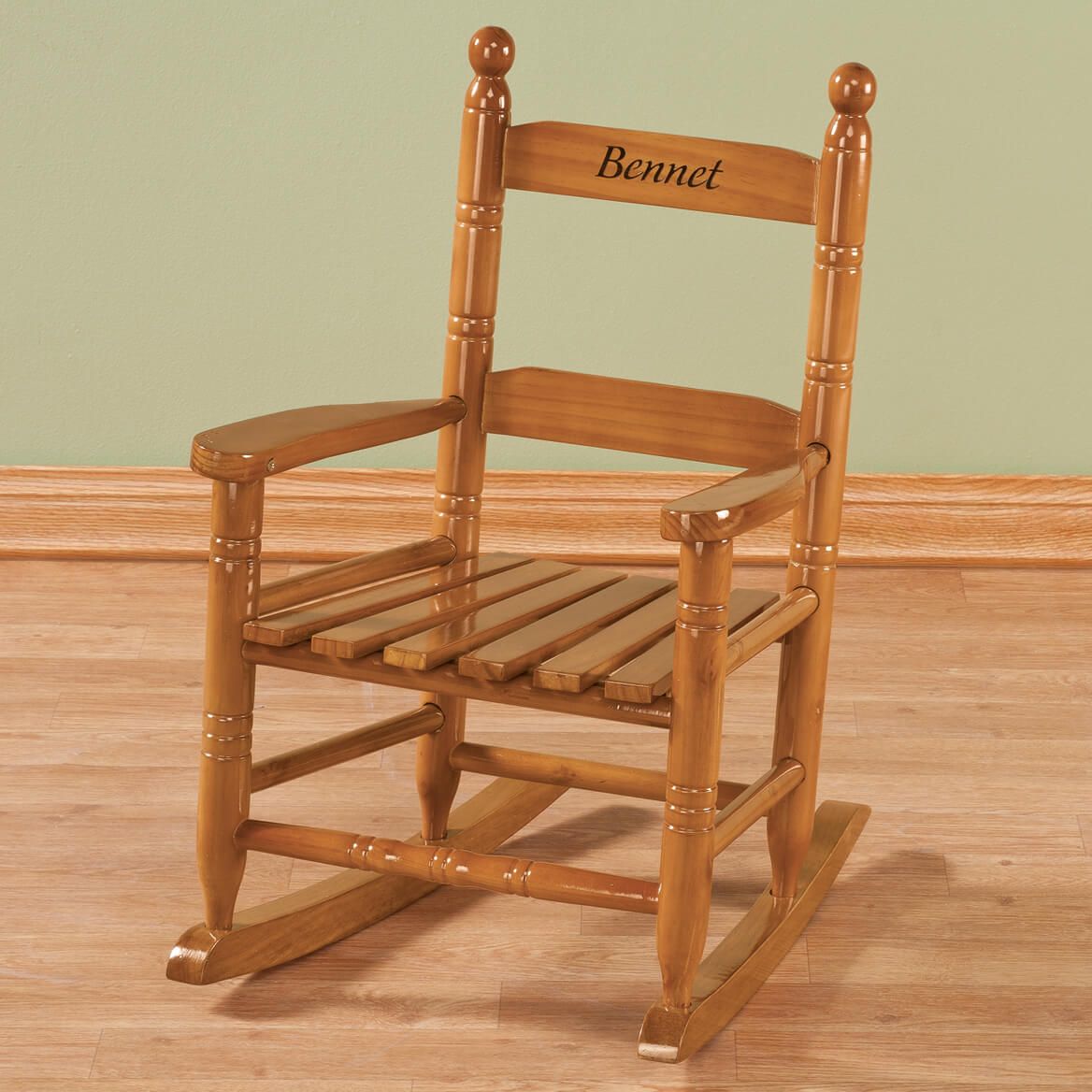 Personalized Child's Rocker, Natural + '-' + 339155