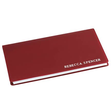 Personalized 2-Year Planner Burgundy-342136