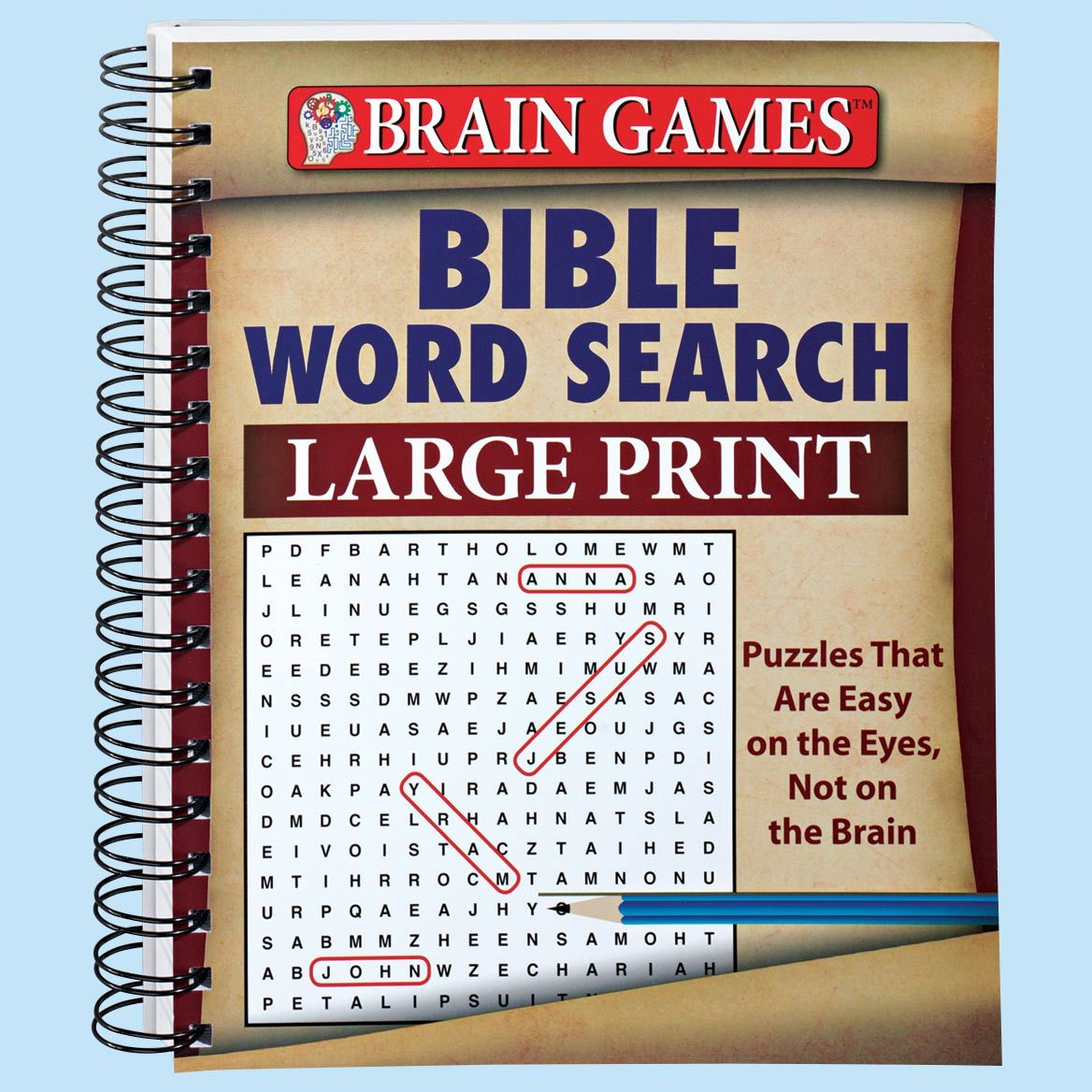 Large Print Bible Word Search + '-' + 342926