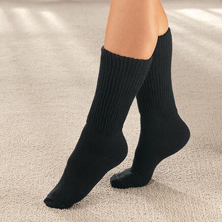 Diabetic Crew Socks, 2 Pairs-344223