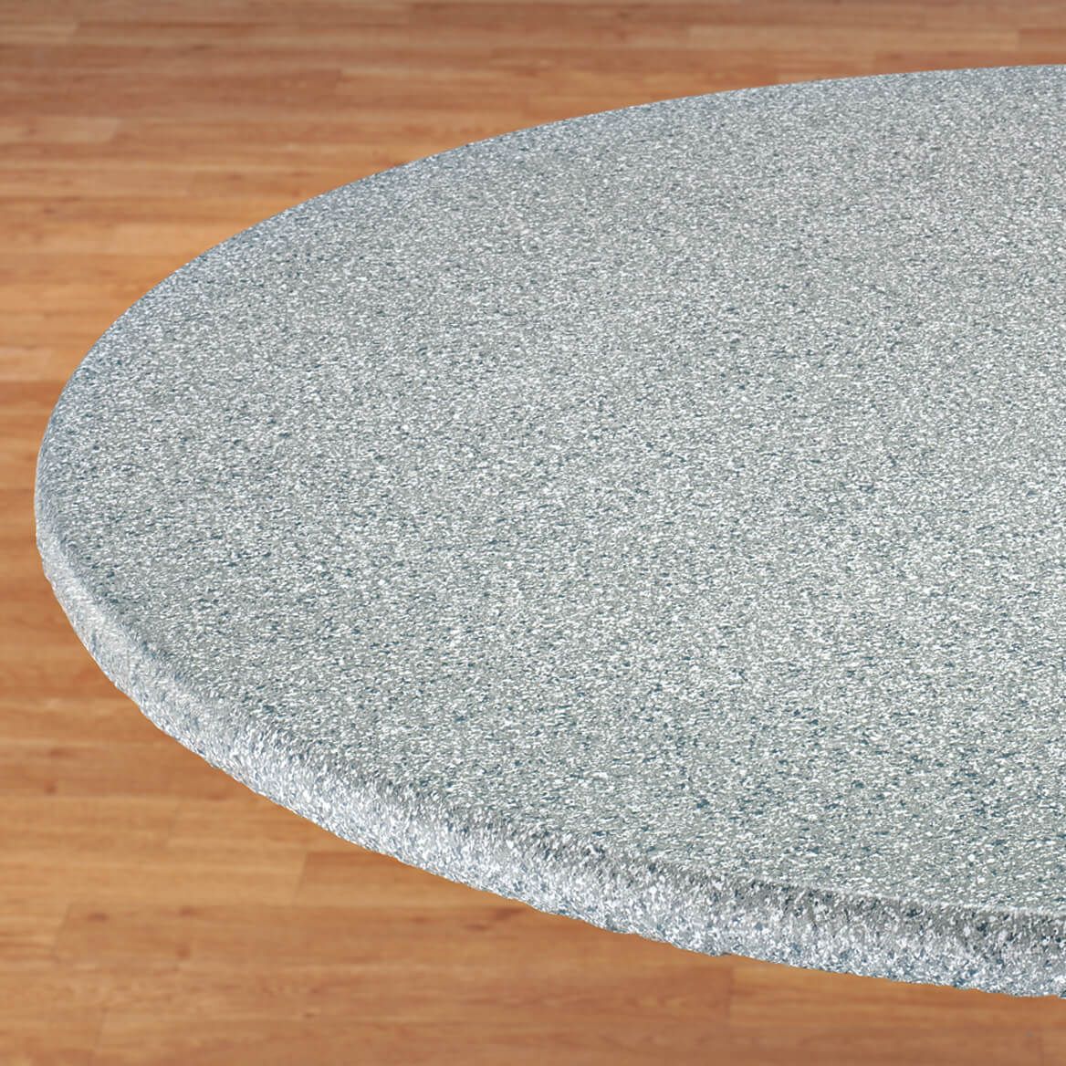 Granite Vinyl Elasticized Table Cover + '-' + 344600