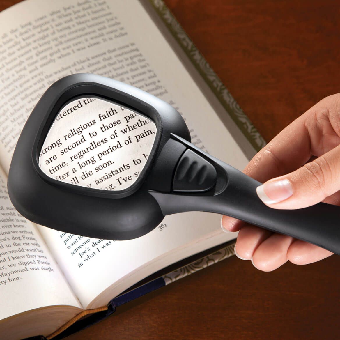 LED Hand Held Magnifier + '-' + 344666