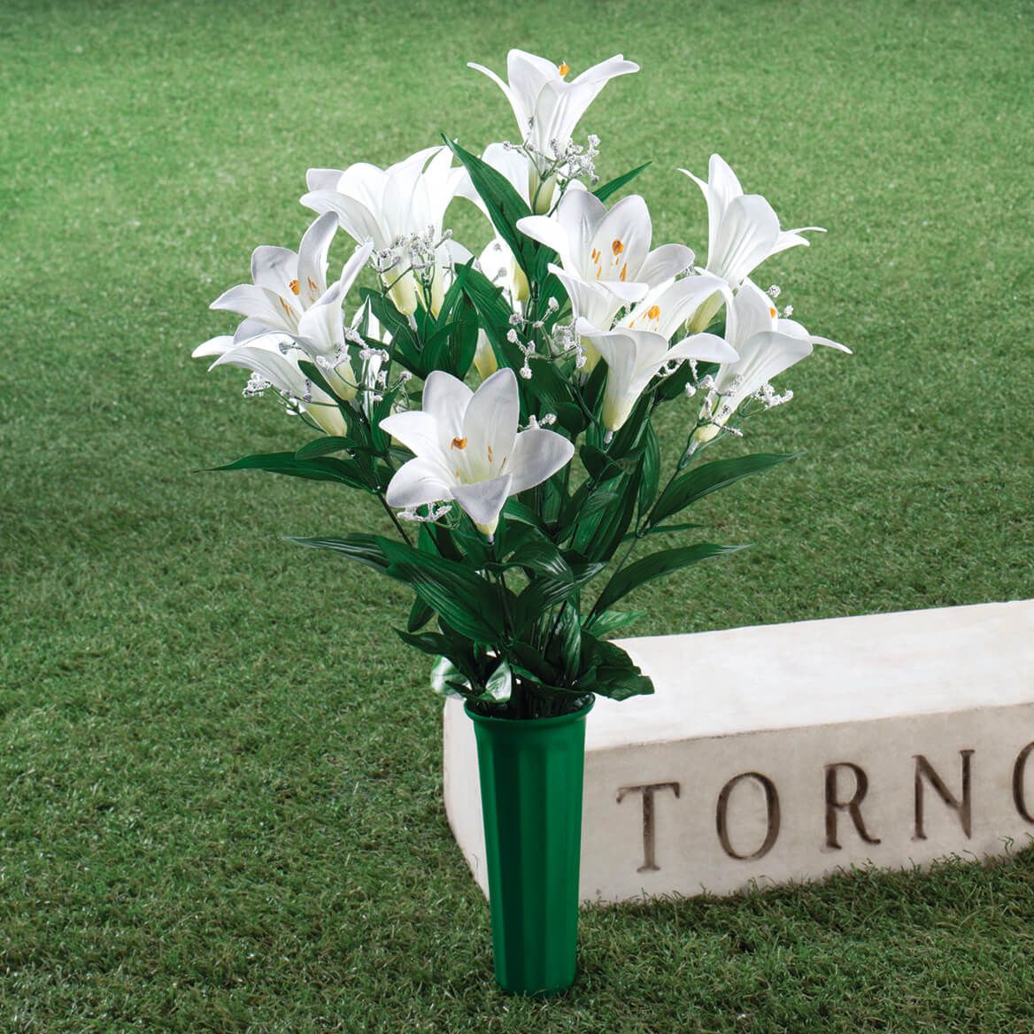 Easter Lily Memorial Bouquet by OakRidge™ + '-' + 345023