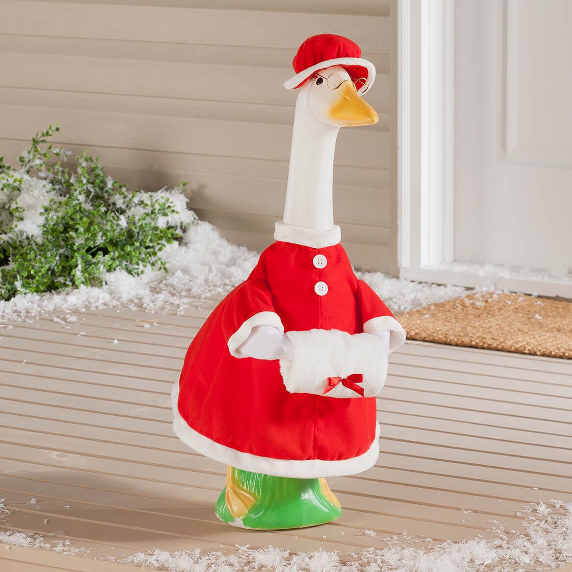 Mrs. Claus Large Goose Outfit by Gaggleville® + '-' + 349512