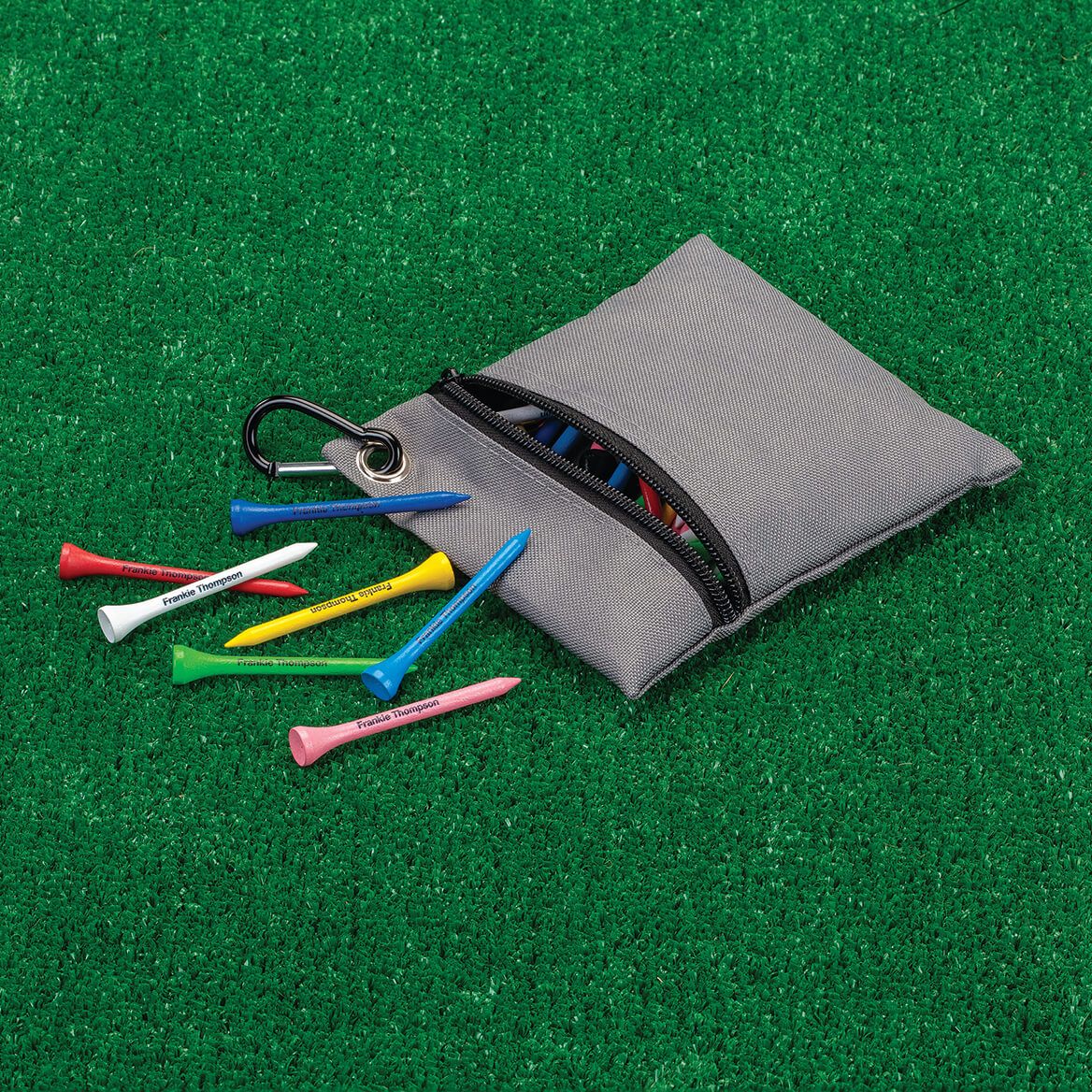 Personalized Colorful Golf Tees with Case + '-' + 349644
