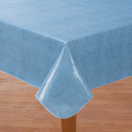 Illusion Weave Vinyl Drop Table Cover By Home-Style Kitchen™-356714