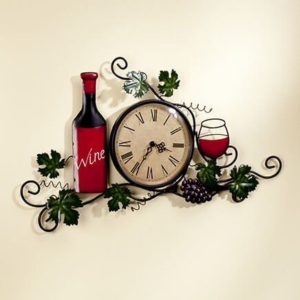 Wine Wall Clock-356768