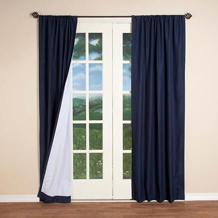 Microfiber Energy Saving Curtains - Set of 2-357338