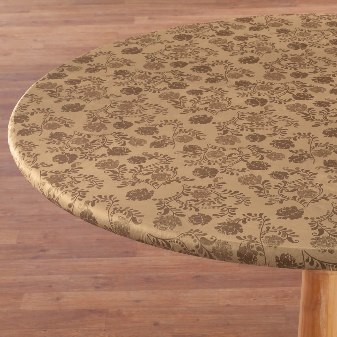 The Kathleen Vinyl Elasticized Table Cover By Home-Style Kitchen™ + '-' + 358486