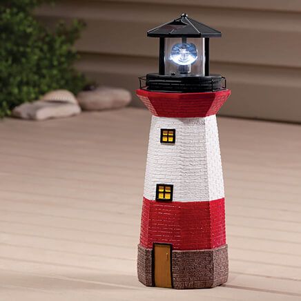 Red Solar Lighthouse by Fox River Creations™-359542