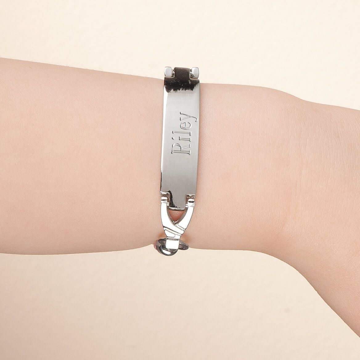 Personalized Pink Children's ID Bracelet + '-' + 359998