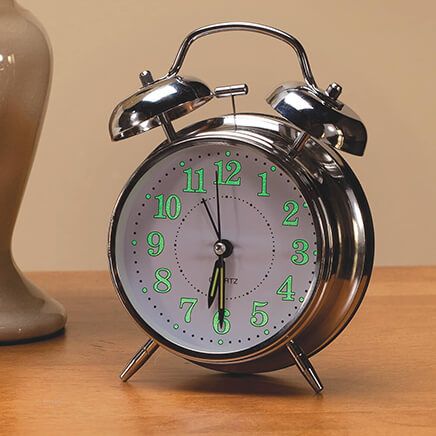 Vintage Glow in the Dark Alarm Clock-360437