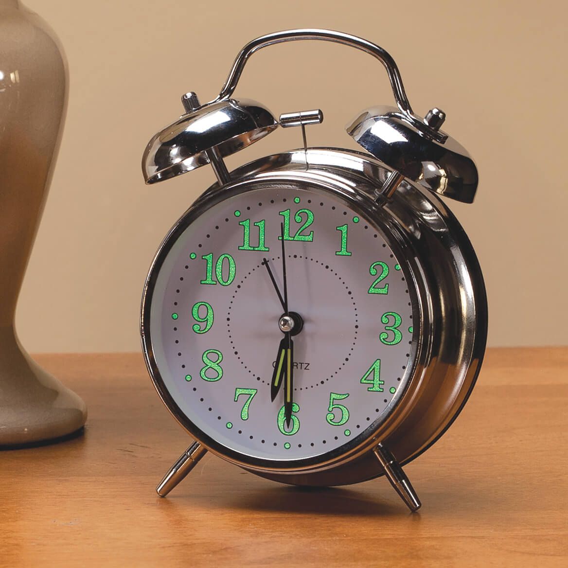 Vintage Glow in the Dark Alarm Clock + '-' + 360437