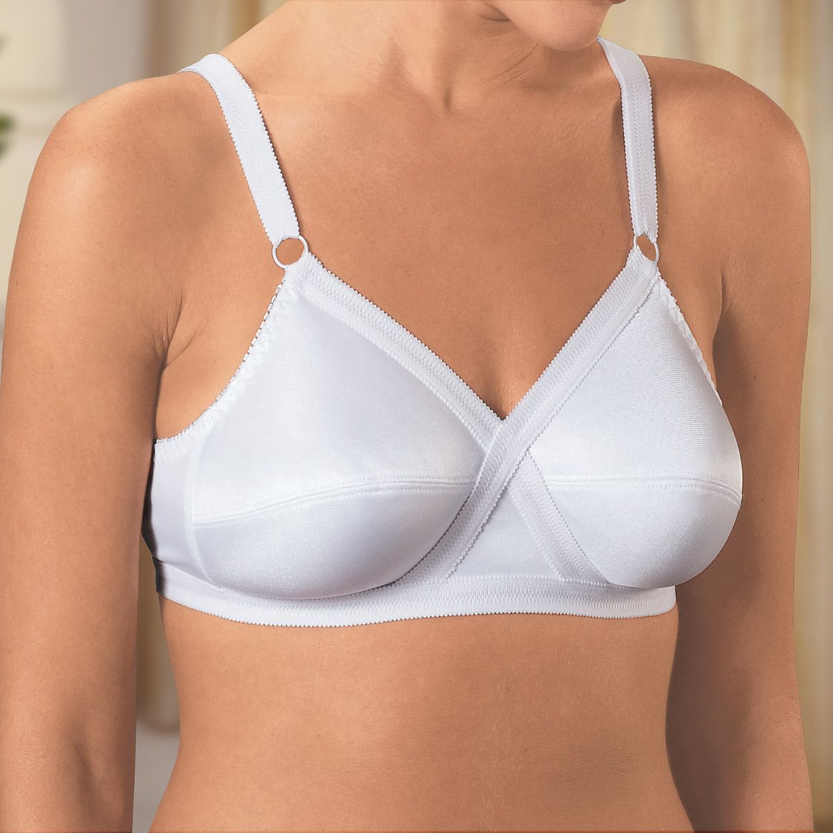 Easy Comforts Style™ Cross and Shape Bras, Set of 2 + '-' + 361509