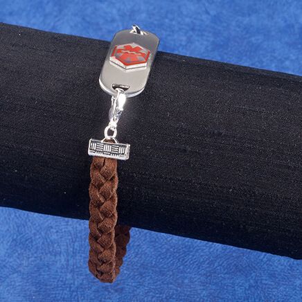 Personalized Medical ID Braided Bracelet-361638