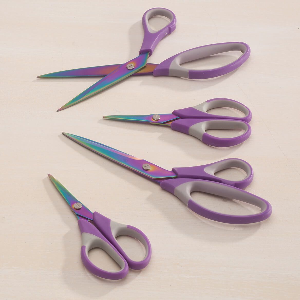 Titanium Purple Scissors, Set of 4 + '-' + 362575