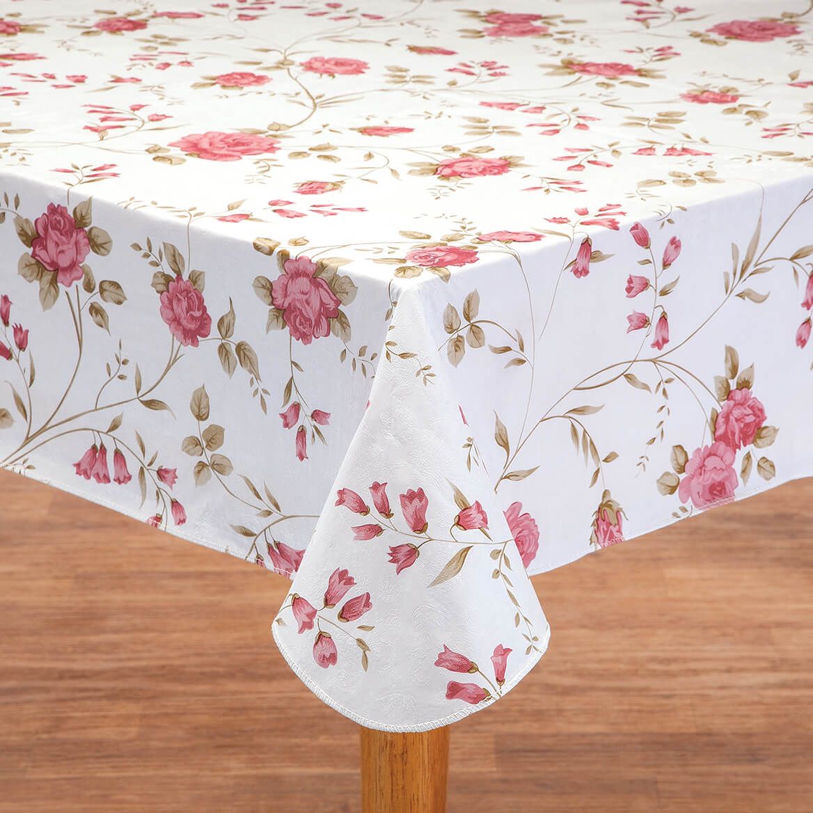 Rose Trellis Vinyl Tablecover + '-' + 363042