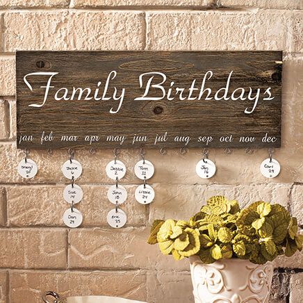 Personalized Dates to Remember Wall Hanging-364601