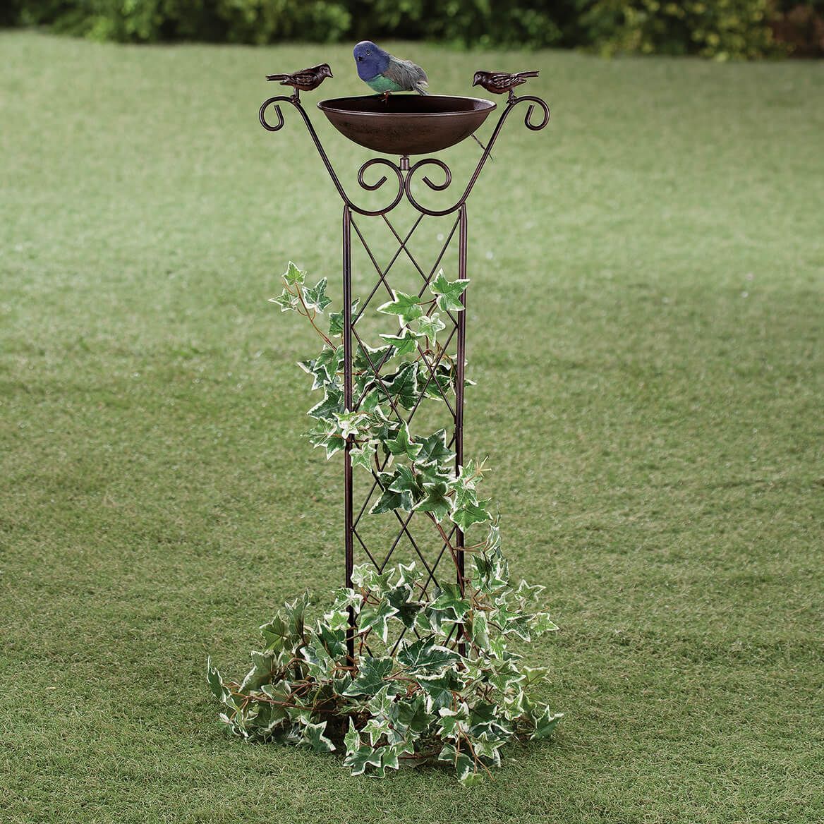 Bird Bath with Trellis + '-' + 366290