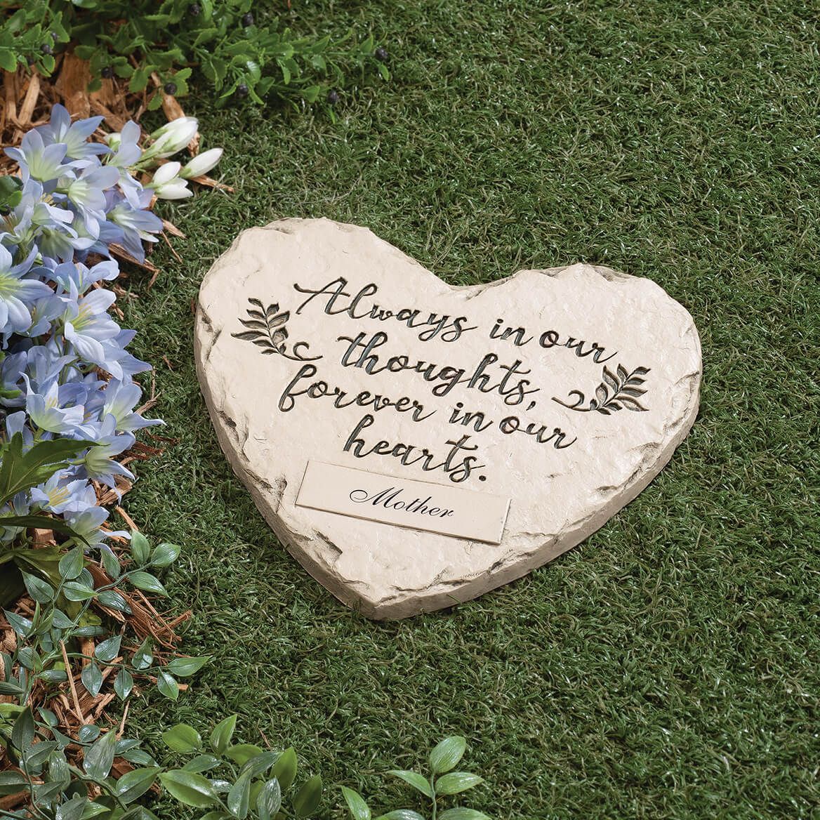 Personalized "Forever in our Hearts" Memorial Stone + '-' + 367364