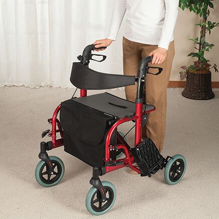 Rollator and Transport Chair in 1-367537