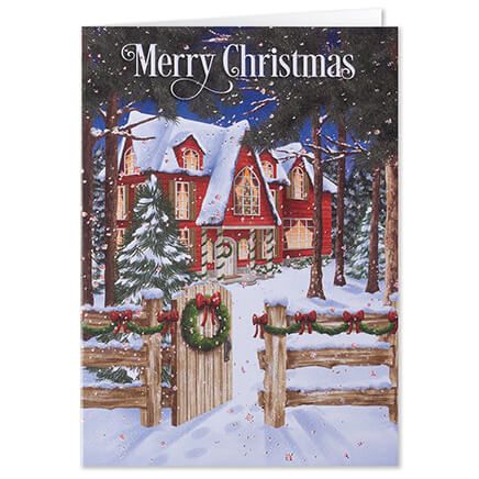 Personalized Home for the Holidays Christmas Card Set of 20-368241