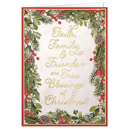 Faith, Family, Friends Christmas Cards, Set of 20-368253