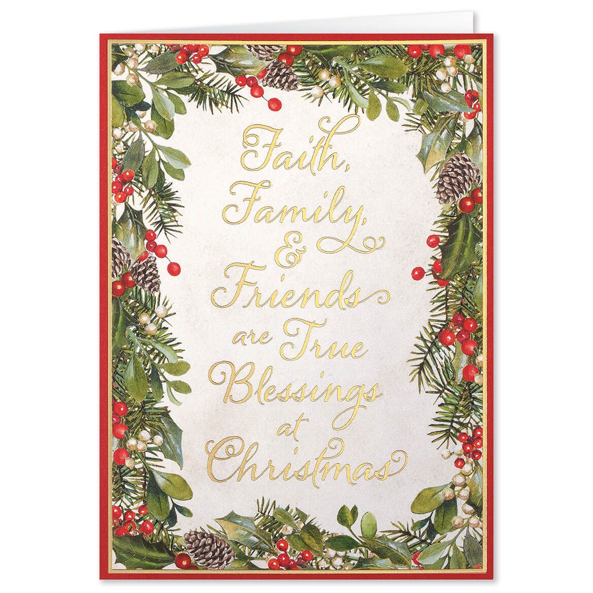 Faith, Family, Friends Christmas Cards, Set of 20 + '-' + 368253