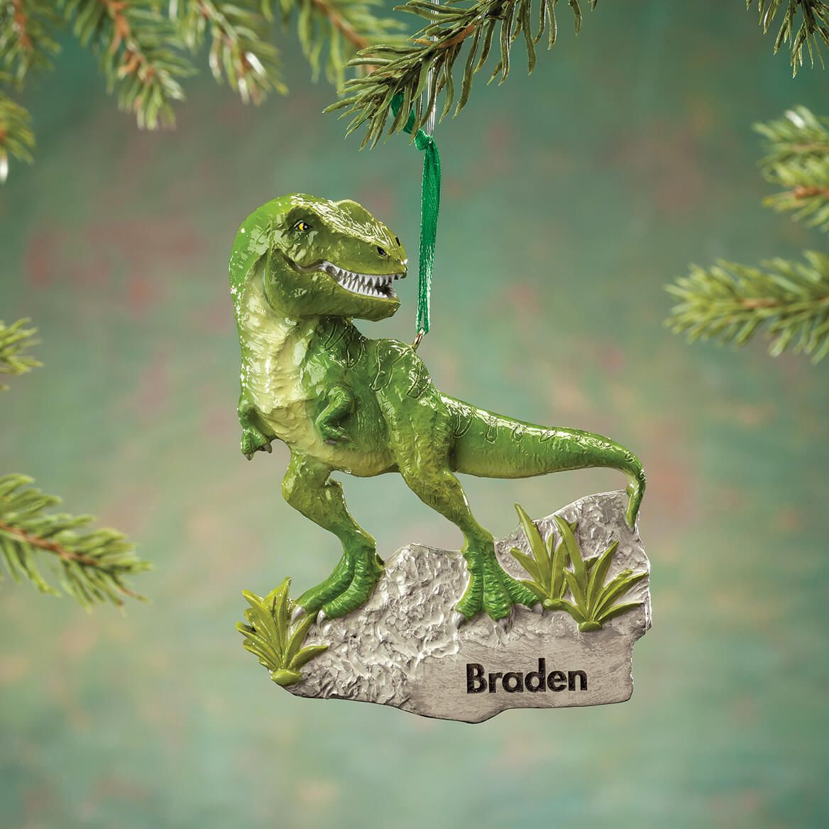 Personalized T-Rex Ornament + '-' + 368536